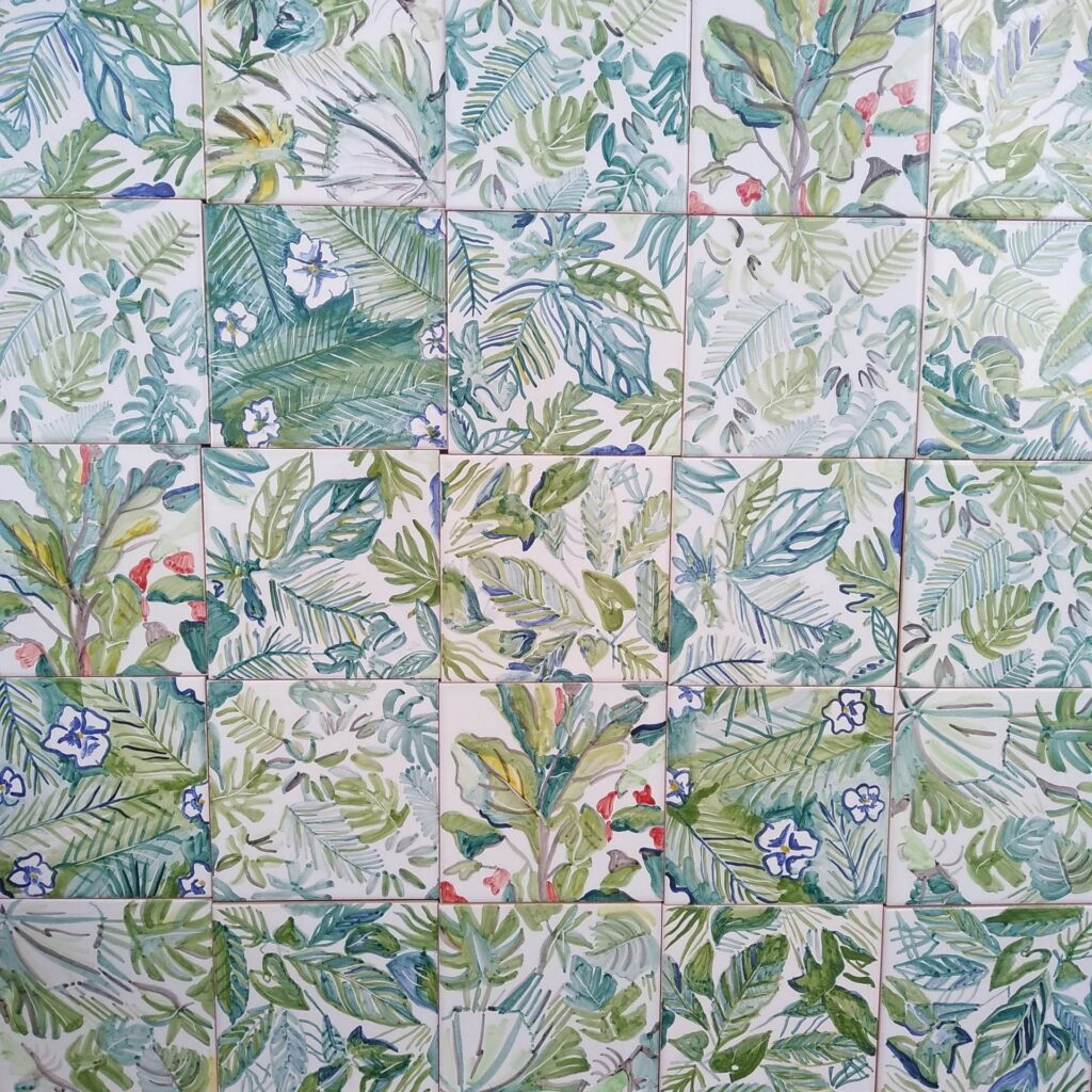 25 kafli z motywem dżungli