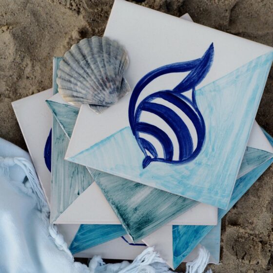 kafelki inspirowane oceanem i Marią Keil- kolekcja ONDA