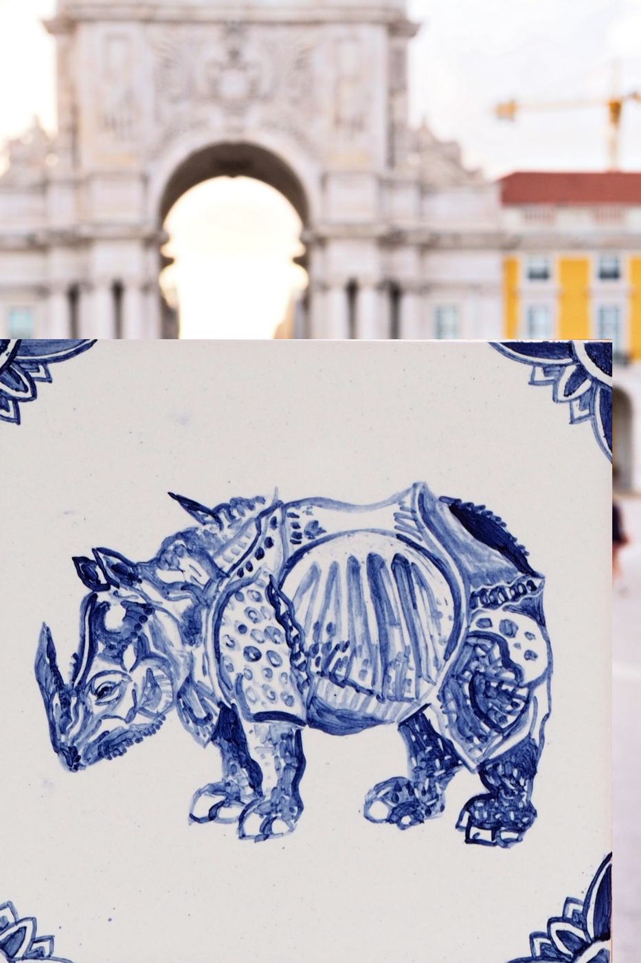 Niebieski nosorożec Durera wrócił do Lizbony!