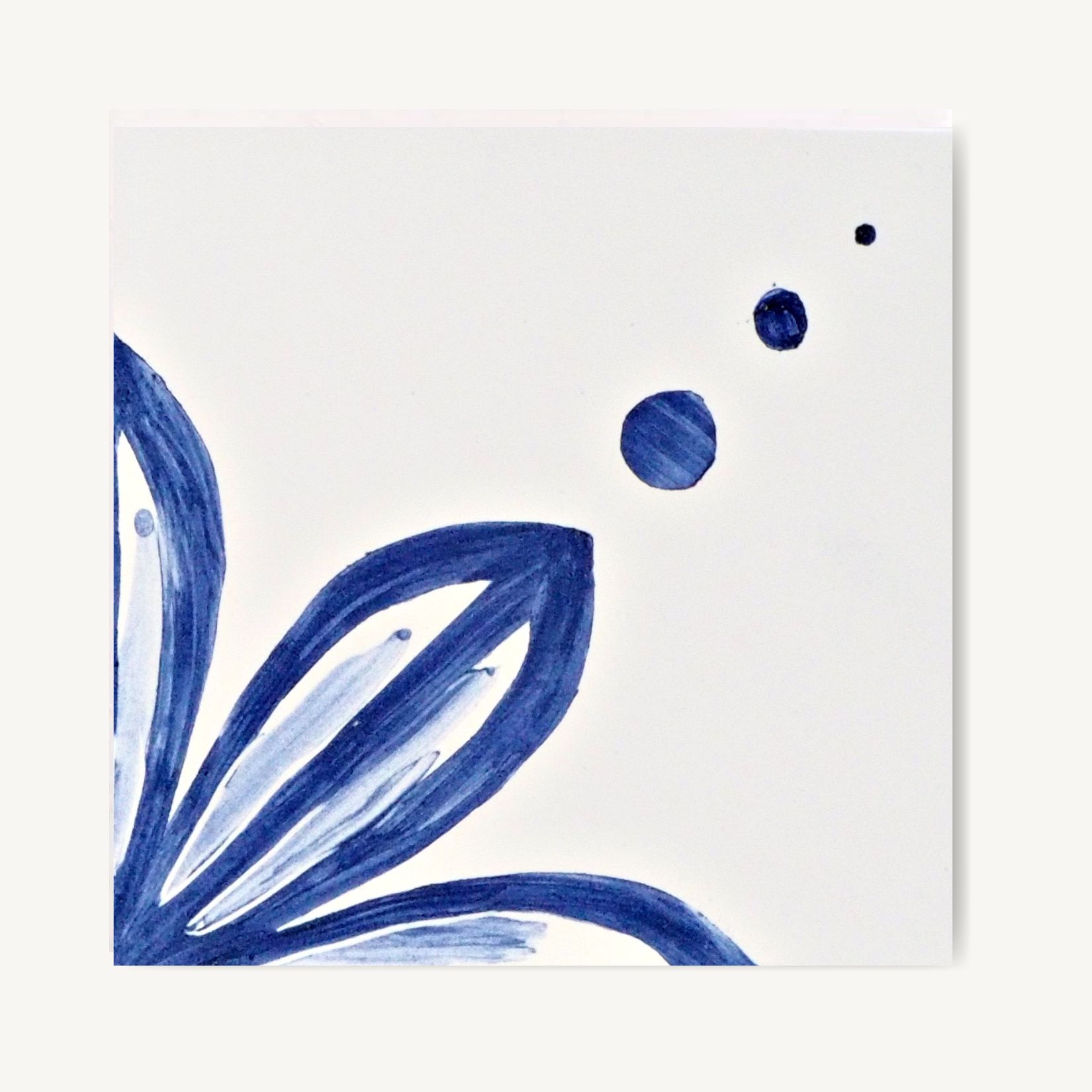 Kwiatowy wzór portugalski obowiązkowo w kolorze niebieskim!