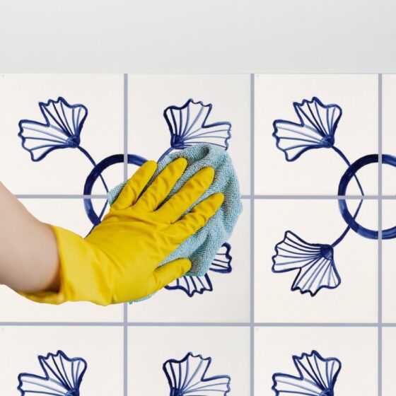 azulejos malowane ręcznie czyści się szybko i łatwo