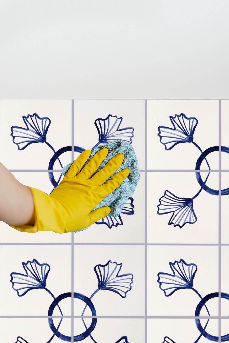 azulejos malowane ręcznie czyści się szybko i łatwo