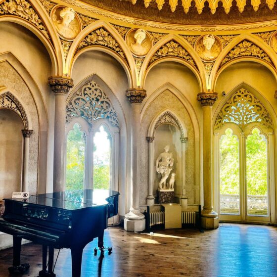 Sala Muzyki w Pałacu Monserrate w Sintrze