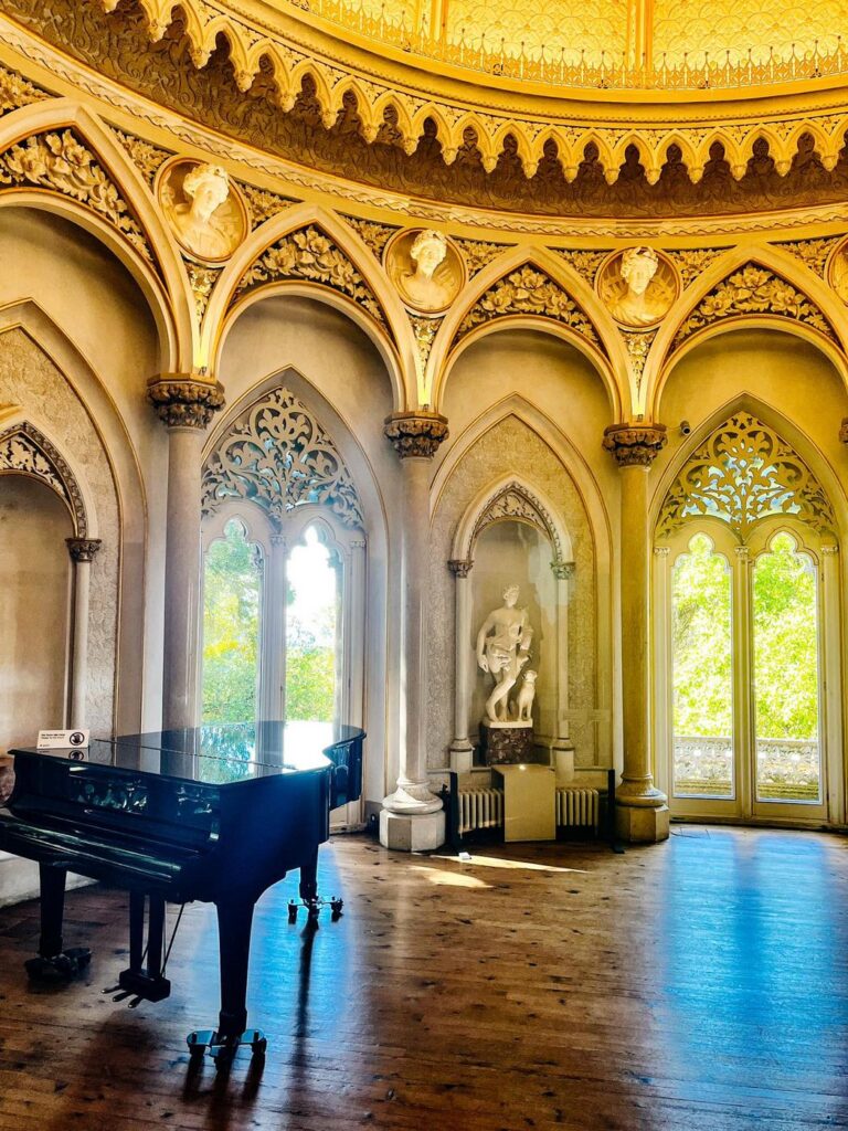 Sala Muzyki w Pałacu Monserrate w Sintrze