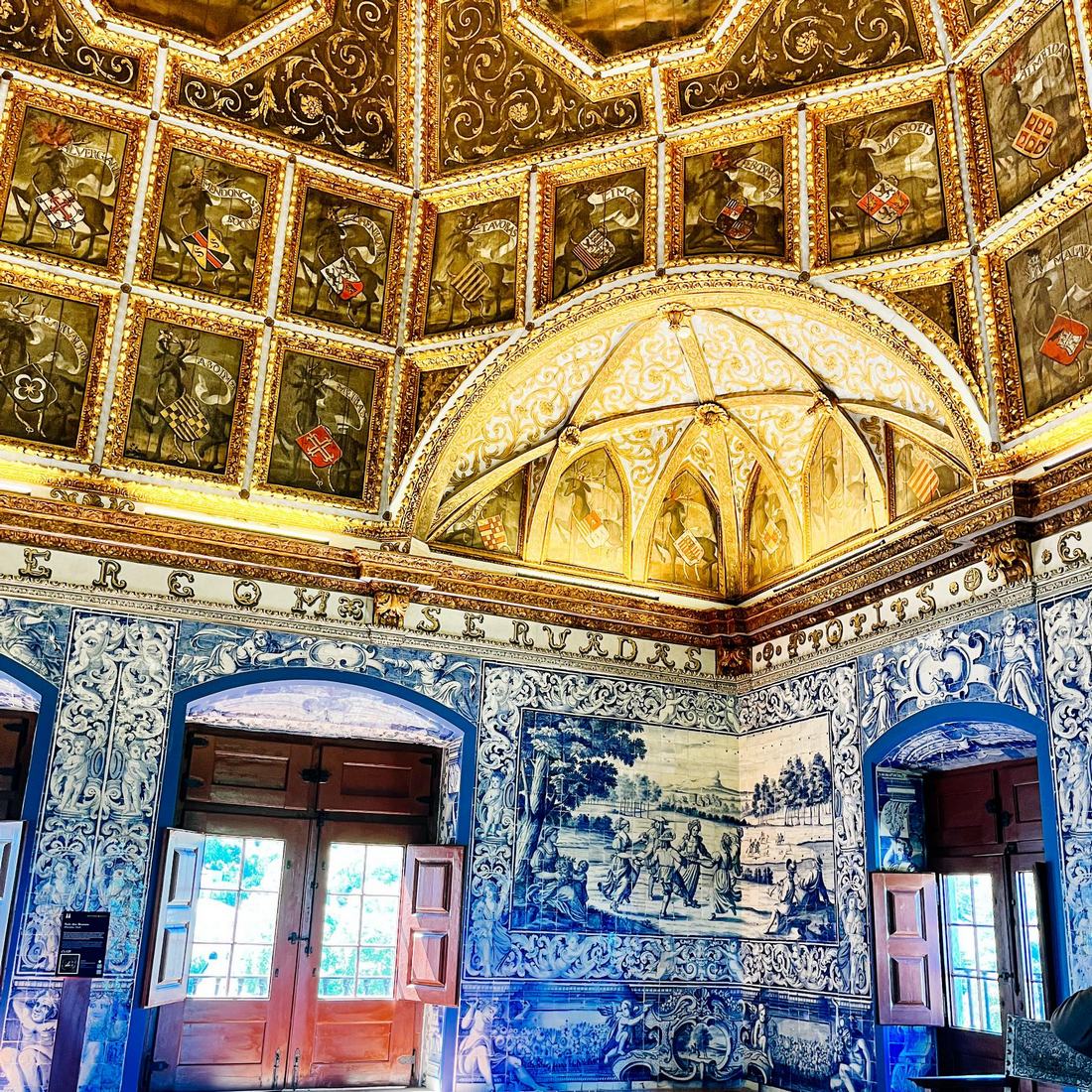 Sala Herbowa w Pałacu w Sintrze
