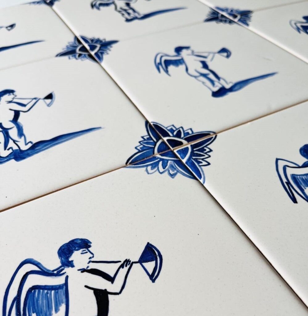 Detale aniołków holenderskich