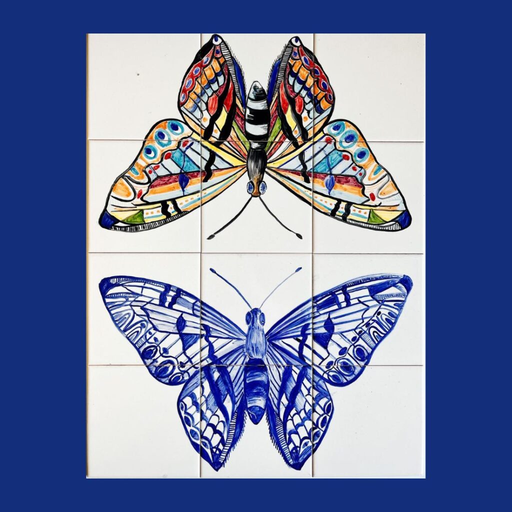 Podwójny obraz Imago ułożony razem