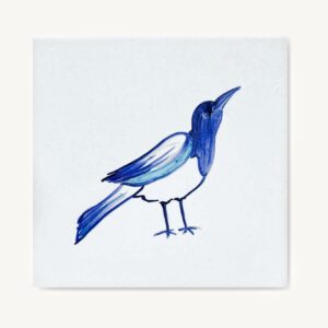 Sroka - kafelek z kolekcji "Asas"