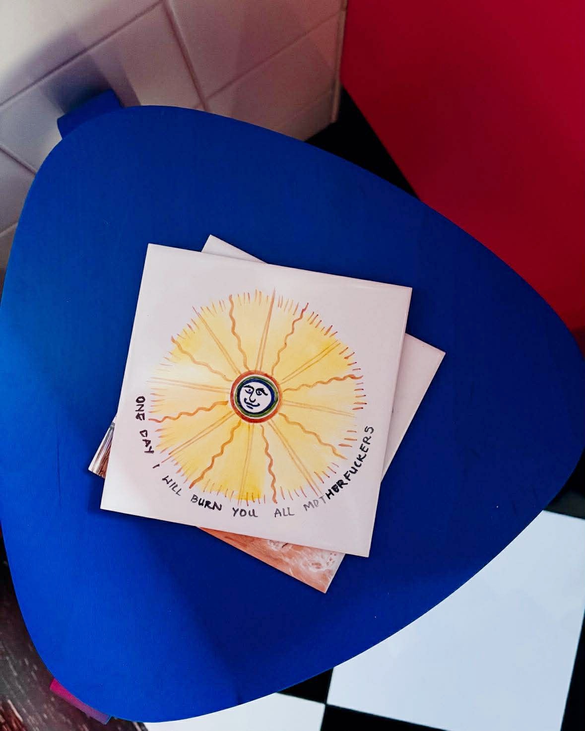 kafelek ze słońcem, współpraca z Very Ugly Plates