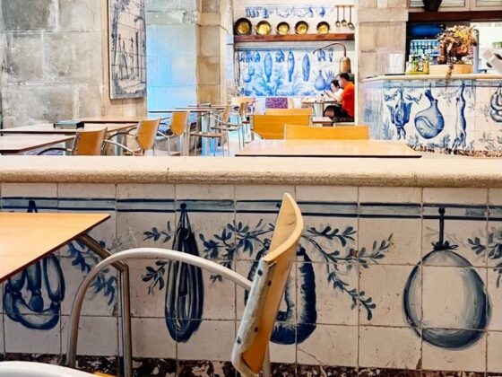 Kawiarnia w Muzeum Azulejos to żywa historia azulejos